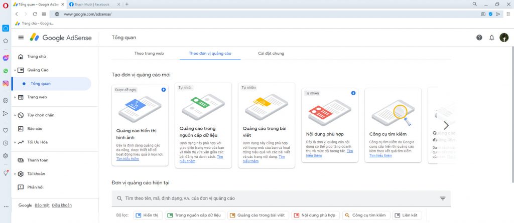 5 định dạng quảng cáo Google Adsense, 1 cái bí mật giúp tăng doanh thu 7 Một số định dạng quảng cáo Google Adsense